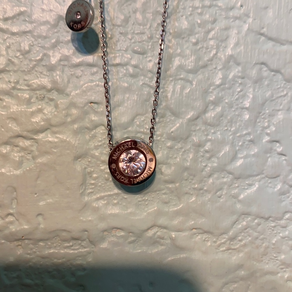 Michael Kors necklace and matching earrings